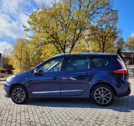 Renault Grand Scenic cena 29300 przebieg: 152500, rok produkcji 2012 z Leśna małe 596